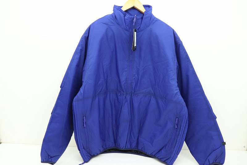 DAIWA PIER39 ダイワピア TECH REVERSIBLE PULLOVER PUFF JACKE リバーシブル プルオーバー パフ ジャケット BJ-22022W ナイロン ブルー L ※タグ付【中古】【アメカジ・アウトドア】【金沢本店 併売品】【698069Kz】|浪漫遊 店
