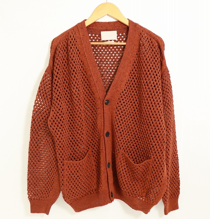 楽天市場】YOKE/ヨーク/MESHED KNIT CARDIGAN/YK22SS0345S GARDEN