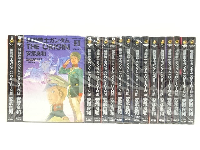 機動戦士ガンダム THE ORIGIN 　1-24巻　全巻セット　コミックセット 楽天市場】機動戦士ガンダム THE ORIGIN 全24巻完結セット (角川