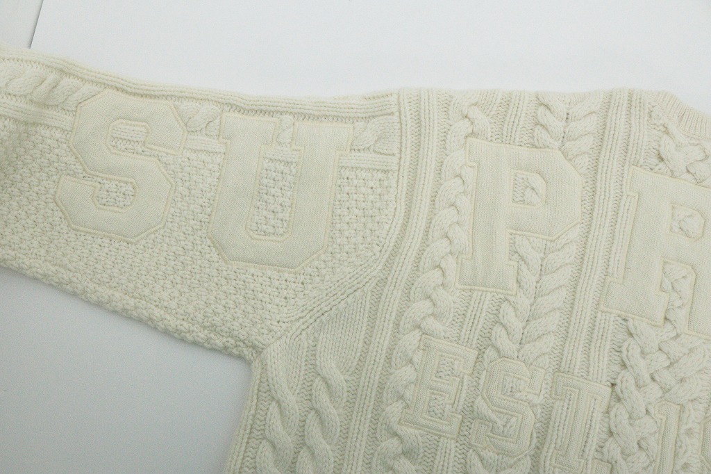 楽天市場】Supreme シュプリーム ニット サイズ:L 23AW ビッグロゴ