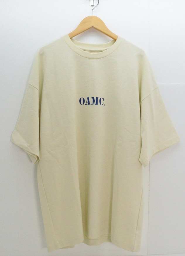 OAMC オーエーエムシー MIDSTREAM T-Shirt COT00912 綿（コットン） イエロー L タグ、袋 【中古】【ストリート・ルード】 【金沢本店 併売品】【689209Kz】
