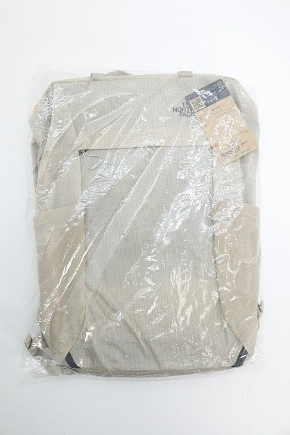 THE NORTH FACE HAZY TOTE PACK NM82456 ベージュ 27L 袋 タグ 【中古】【カバン】 【金沢本店 併売品】【752790Kz】
