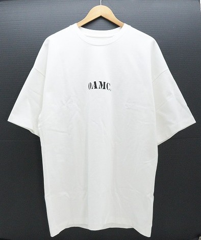 OAMC オーエーエムシー MIDSTREAM T-Shirt 24E28OAJ14 綿（コットン） ホワイト L タグ、袋 【中古】【ストリート・ルード】 【金沢本店 併売品】【689509Kz】
