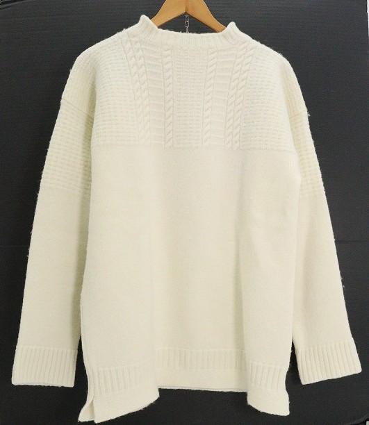 Maison Margiela  メゾン・マルジェラ Gansey Fisherman Knit S50GP0250 毛（ウール） オフホワイト S 【中古】【モード・セレクト】【金沢本店 併売品】【6710034Kz】