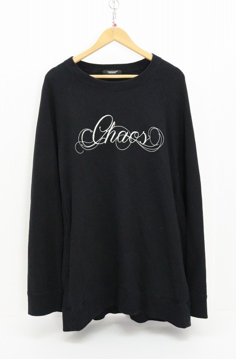UNDERCOVER アンダー覆いかぶせる Chaos 刺しゅう流汗 UC2B9810-2 綿（綿織物） 黒いこと 2 【中古】【流行り物・より分ける】【金沢中央局 併売品】【6710222Kz】