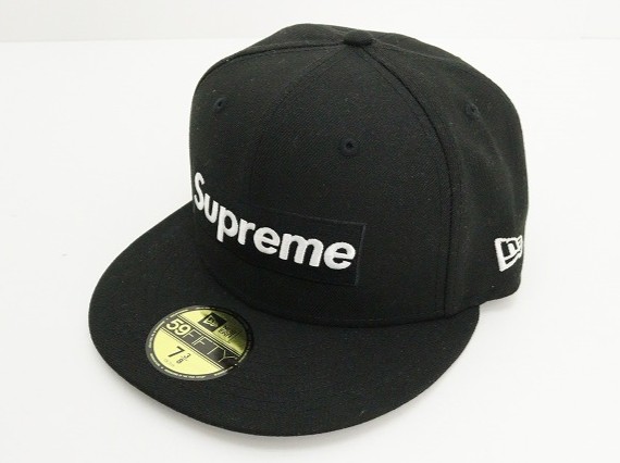 Supreme シュプリーム × NEW ERA ニューエラ Grinch Box Logo キャップ 24AW ブラック 7 3/8 【中古】【帽子】 【金沢本店 併売品】【743091Kz】