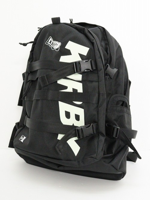 New Era ニューエラ KIRBY カービー コラボバッグパック コラボキャリアバッグ 35L KB23-9012 ポリエステル ブラック タグ 【中古】【カバン】 【金沢本店 併売品】【753101Kz】