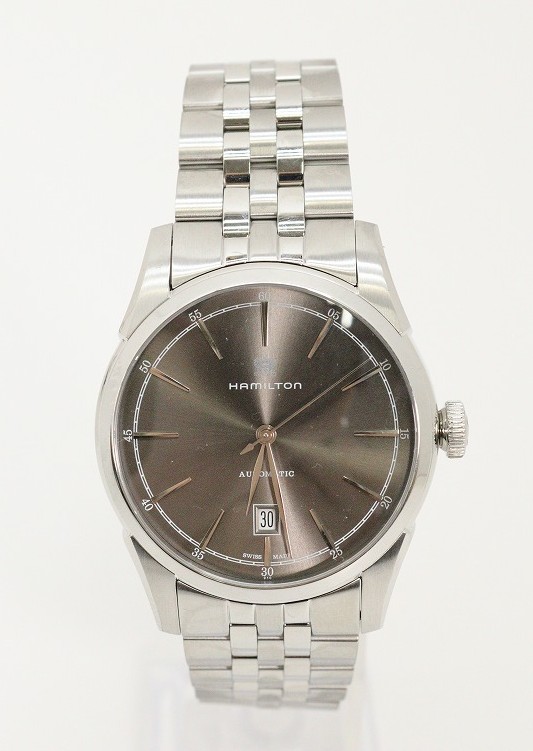 HAMILTON ハミルトン ジャズマスター H424151 シルバー 箱 【中古】【時計】 【金沢本店 併売品】【793171Kz】