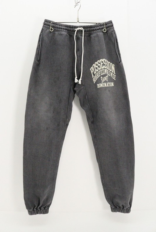 SAINT MICHAEL セントマイケル 22AW POSSESION Sweat Pants SM-A22-0000-031 綿（コットン） グレー S 【中古】【ストリート・ルード】 【金沢本店 併売品】【6810697Kz】