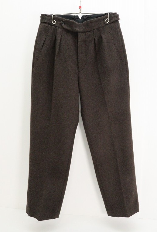 OLD JOE オールドジョー DOUBLE BREAST ED SWING PANTS 2120J-PT01 毛（ウール） ブラウン 34 【中古】【ストリート・ルード】 【金沢本店 併売品】【6810734Kz】