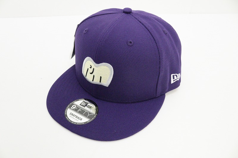 STRICT-G × NEW ERA ニューエラ 機動戦士Gundam GQuuuuuuX 9FIFTY マチュ ピンズ付き 2749532 ポリエステル パープル タグ ピンズ 【中古】【帽子】 【金沢本店 併売品】【743327Kz】