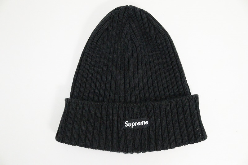 Supreme シュプリーム Small Boxlogo 編み物帽   黒いこと  黒いこと【中古】【鳥打ち帽】【金沢中央局 併売品】【743329Kz】
