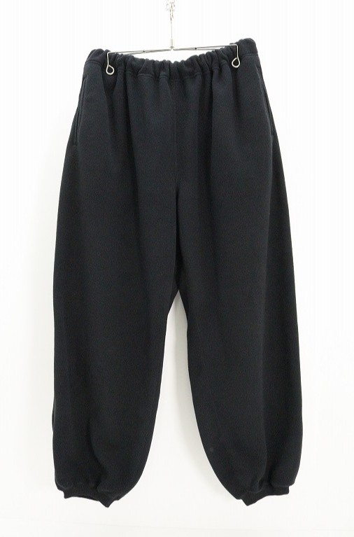 COOTIE PRODUCTIONS クーティープロダクションズ Fleece Wide Easy Pants CTE-25A127 ポリエステル ブラック S タグ 袋 【中古】【ストリート・ルード】 【金沢本店 併売品】【6810854Kz】