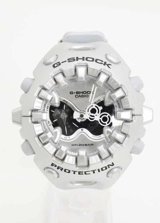 CASIO カシオ G-SHOCK Gショック クォーツ GA-V01A シルバー 箱【中古】【時計】【金沢本店 併売品】【793342Kz】｜浪漫遊　店
