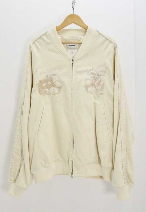 doublet ダブレット 騒々しい混乱刺しゅう差し上げ物上衣 22AW70BL154 綿（綿織物） 象牙色 M 【中古】【流行り物・選りわける】【金沢中央局 併売品】【6710901Kz】