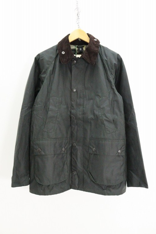 Barbour バブアー ビデイル SL オイルドジャケット MWX1758SG92 綿（綿織物） 黒いこと 38 下げ札、袋、ピン胸章【中古】【アメカジ・アウトドア】【金沢中央局 併売品】【6910910Kz】