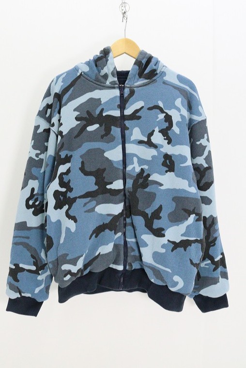 Supreme シュプリーム Reversible Work Zip Up Hooded Sweatshirt  綿（綿織物） 米国海軍 XL 【中古】【ストリート・ルード】【金沢中央局 併売品】【6810927Kz】