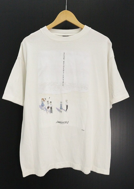 SAINT MICHAEL 仙マイケル EV S/S Tee SM-HR8-0000-C11 綿（綿織物） 白いこと L 【中古】【ストリート・ルード】【金沢中央局 併売品】【6810947Kz】