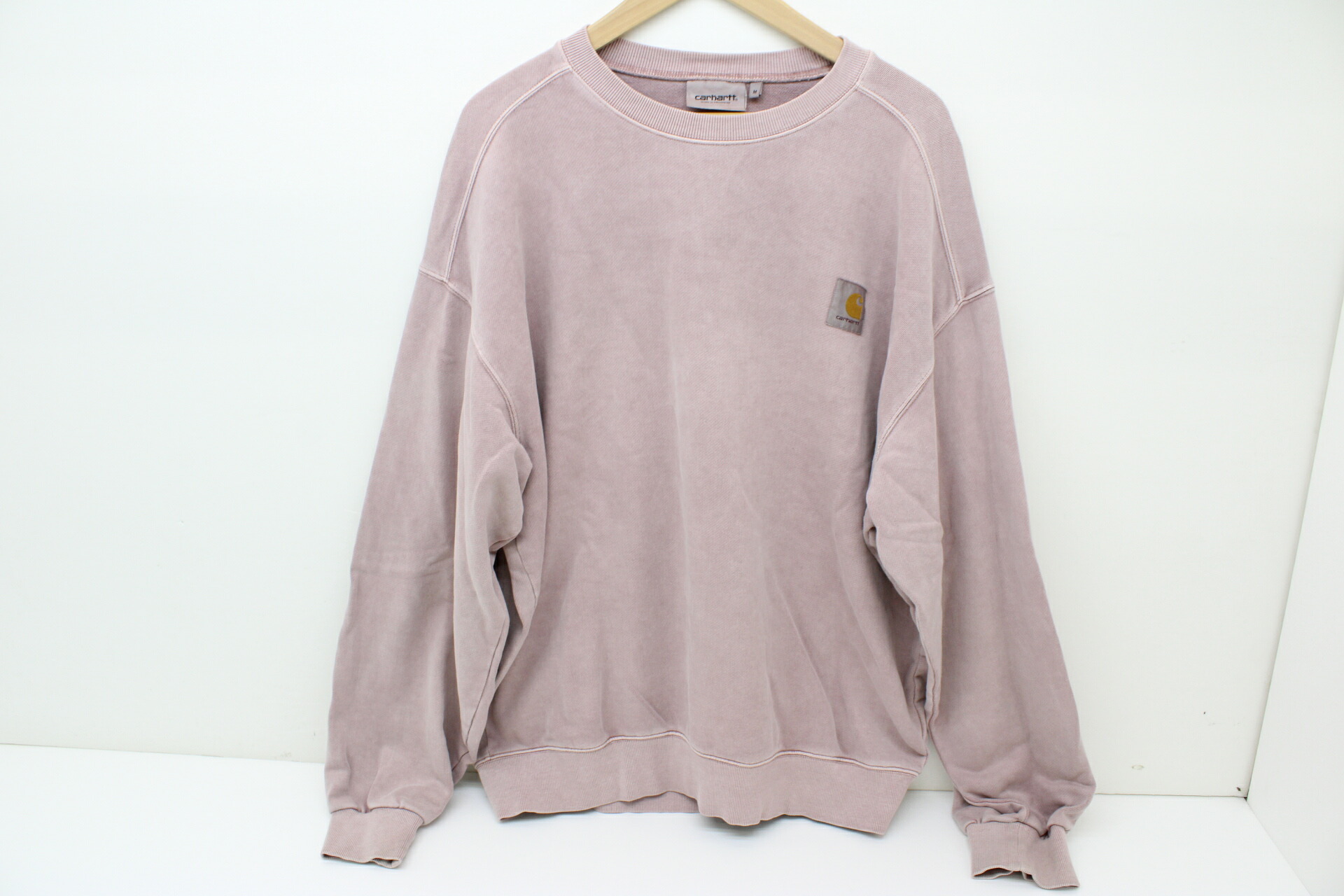 Carhartt WIP カーハート ワークインプログレス Vista Sweat I029522 綿（コットン） ピンク M 【中古】【レギュラー】【金沢本店 併売品】【7011048Kz】｜浪漫遊　店