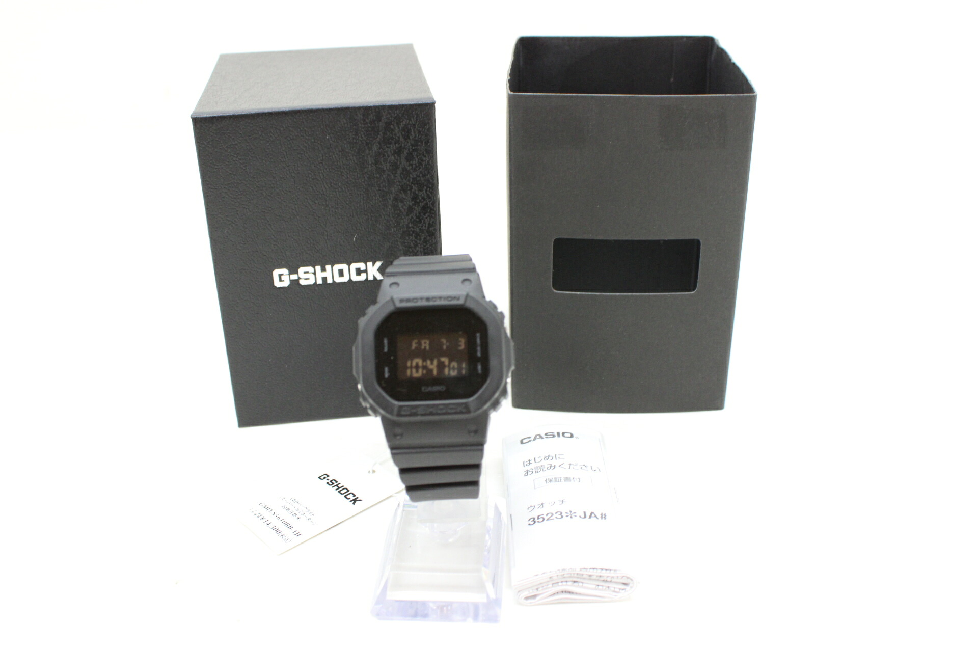 CASIO カシオ G-SHOCK クォーツ駆動 GMD-S5610BB-1JF ブラック 箱、タグ、説明書【中古】【時計】【金沢本店 併売品】【793454Kz】｜浪漫遊　店