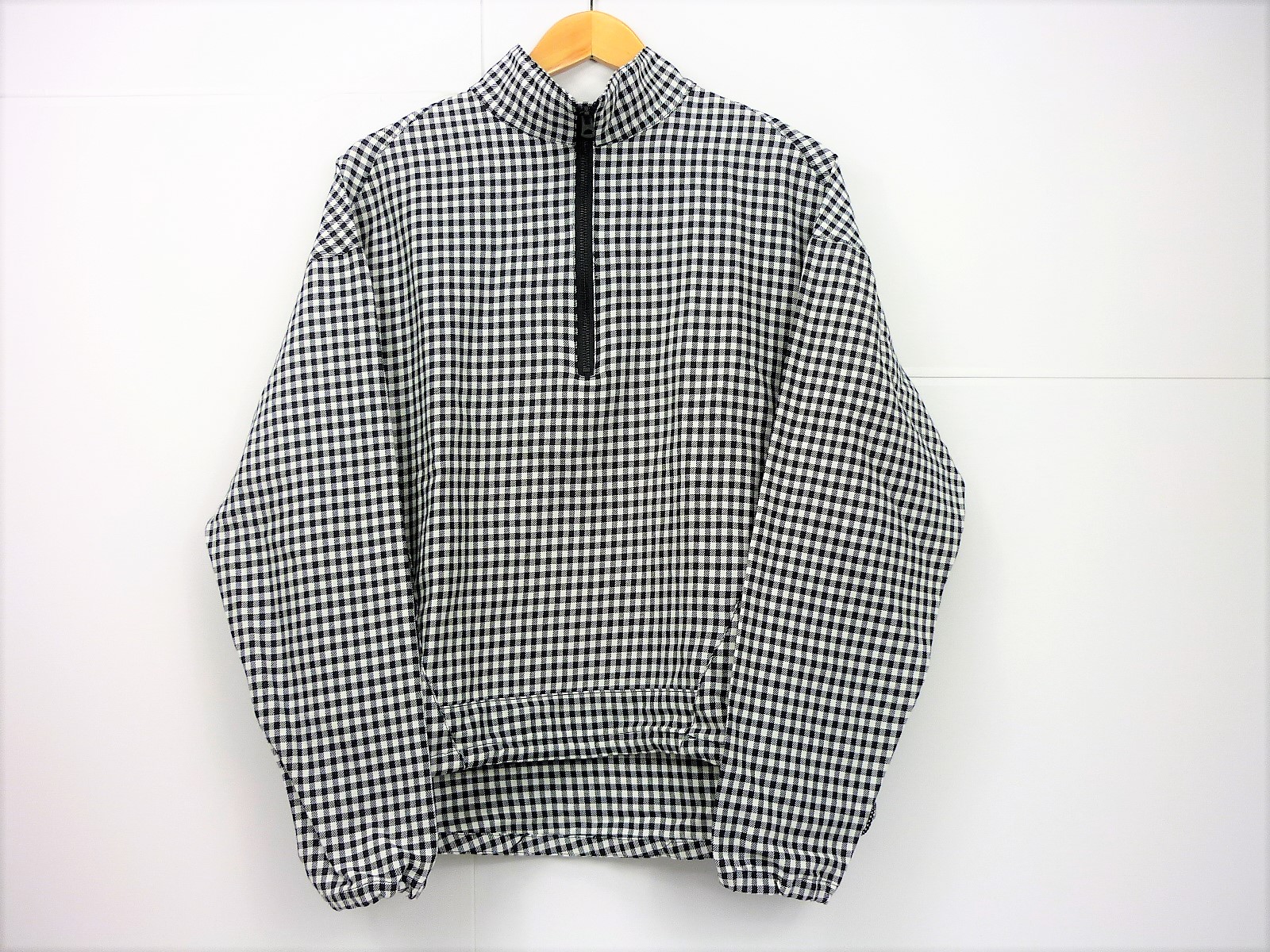 印象のデザイン 値下げしました Jieda ギンガムチェック ハーフジップ プルオーバーシャツ Size 1 ジエダ ブラック ff Hidromares Com Br