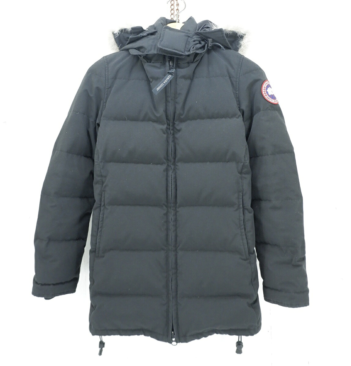 CANADA GOOSE BELLEVILLE DOWN JACKET size：S カナダグース 呼びりん大建築 落ち込む上衣 アウター 黒いこと 2301JL R グリフィンインターナショナル