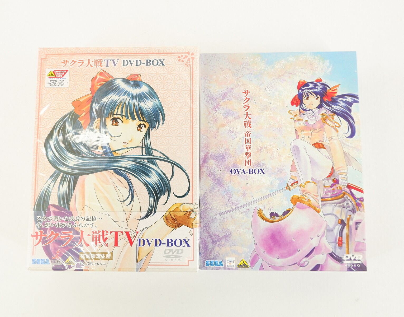 サクラ大戦 Tv Dvd Box 帝国華撃団 Ova Box セット 初回生産限定版 Dvd 一部未開封 Mozago Com