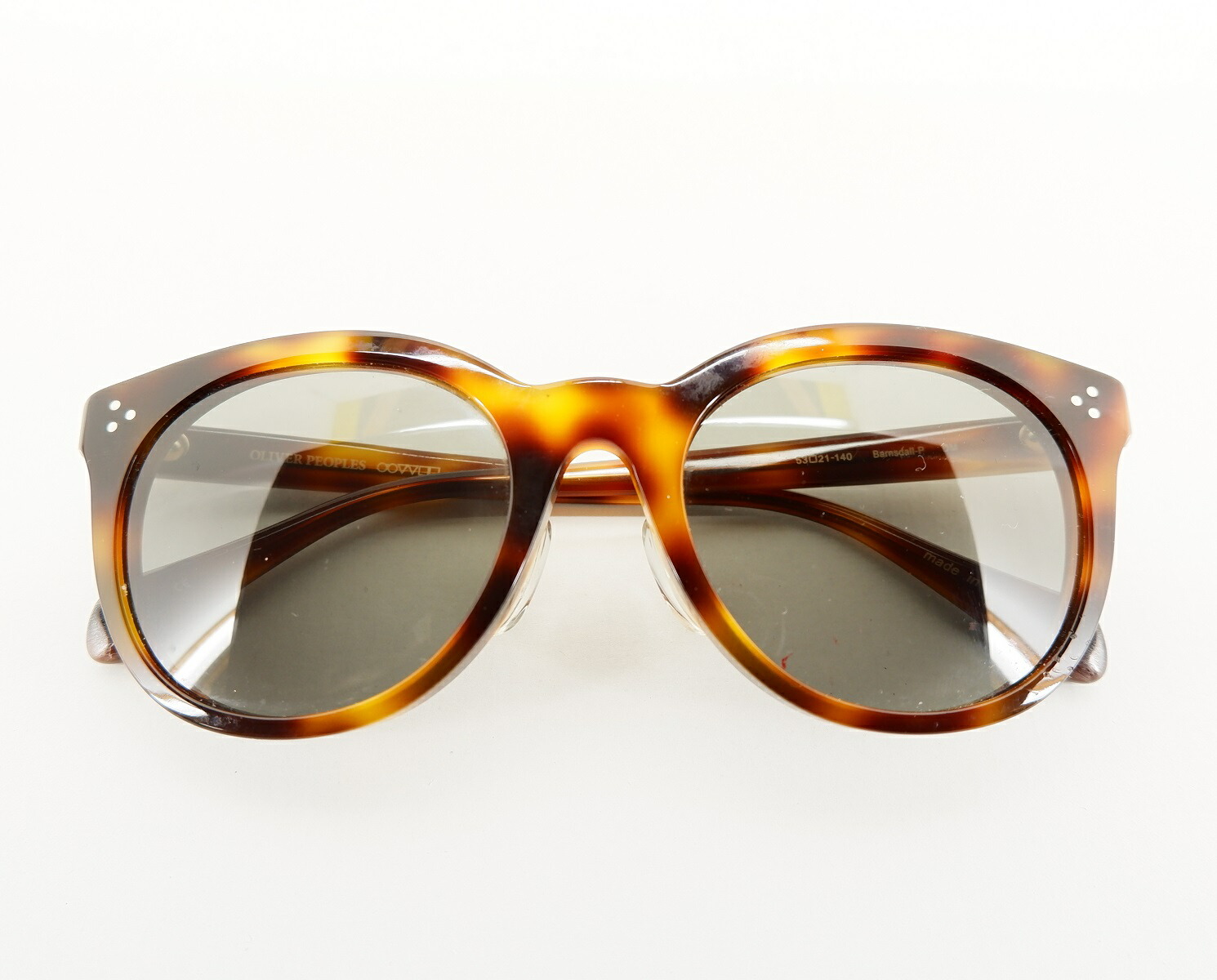 Oliver Peoples Barnsdall オリバーピープルズ ボストン サングラス メガネ 眼鏡 Barafu Made In Japan Mozago Com