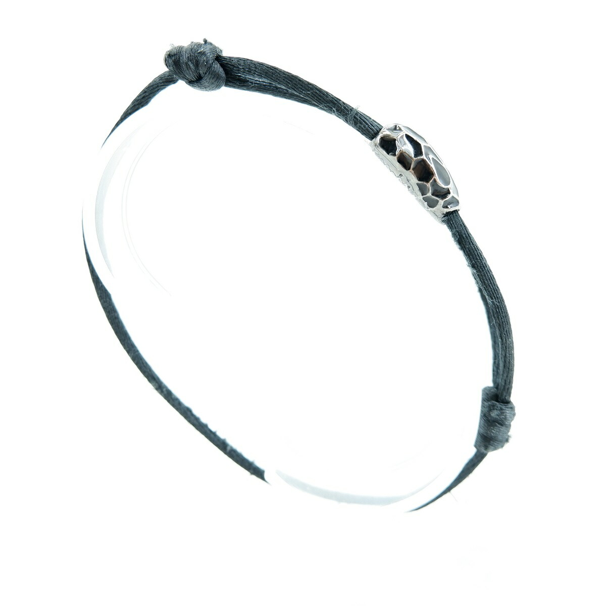 Bvlgari Serpenti Forever Bracelet ブルガリ セルペンティ フォーエバー ブレスレット 紐 アクセサリー ブラック Jsb鑑定済み Opendu17 Fr