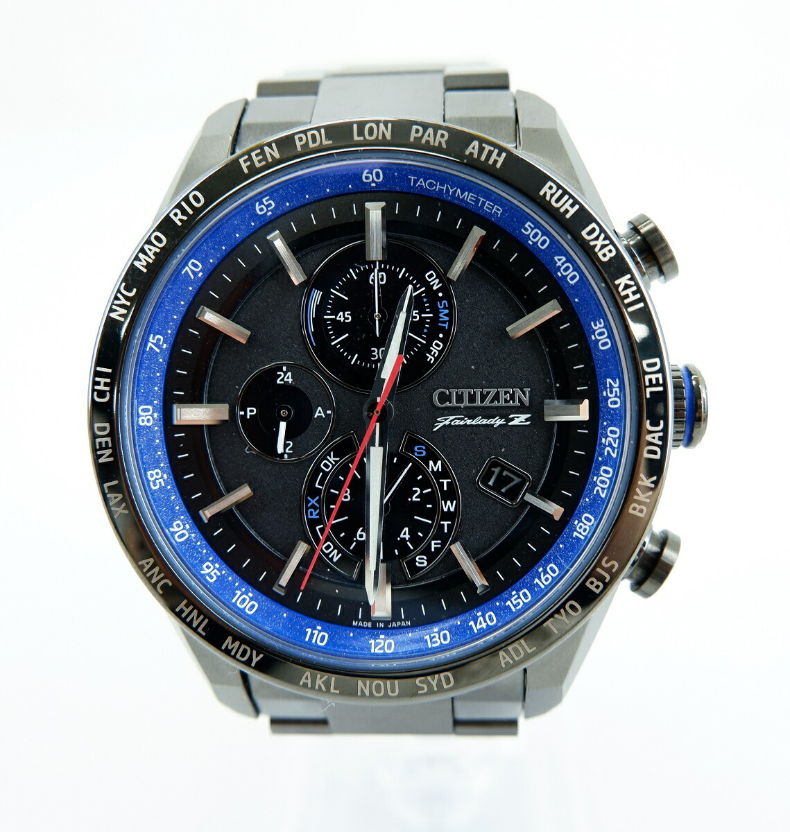 CITIZEN ATTESA × NISSAN FAIRLADY Z AT8185-97E シチズン アテッサ 日産フェアレディZ コラボ アナログ 時計 ウォッチ 腕時計 35周年記念 1700本限定|浪漫遊 店