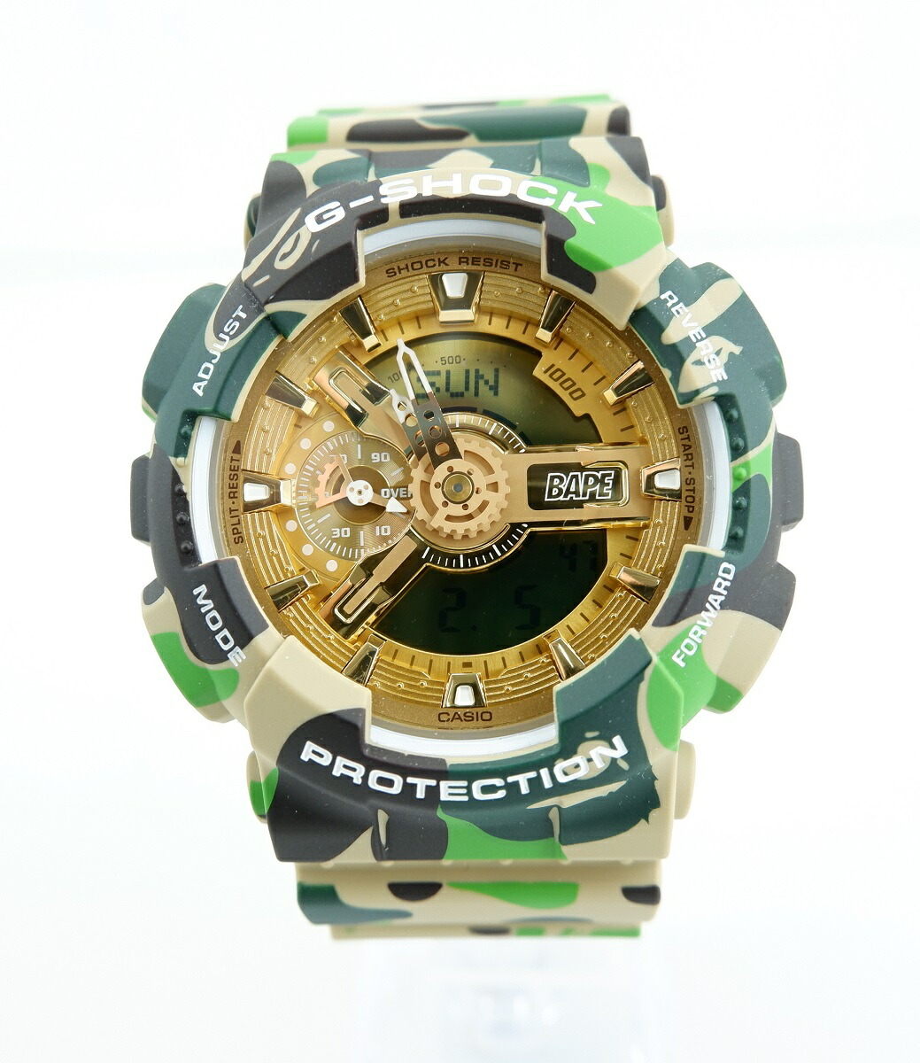 豊富なお得】 A BATHING APE - Bape G-SHOCK GA-110 25周年記念モデル