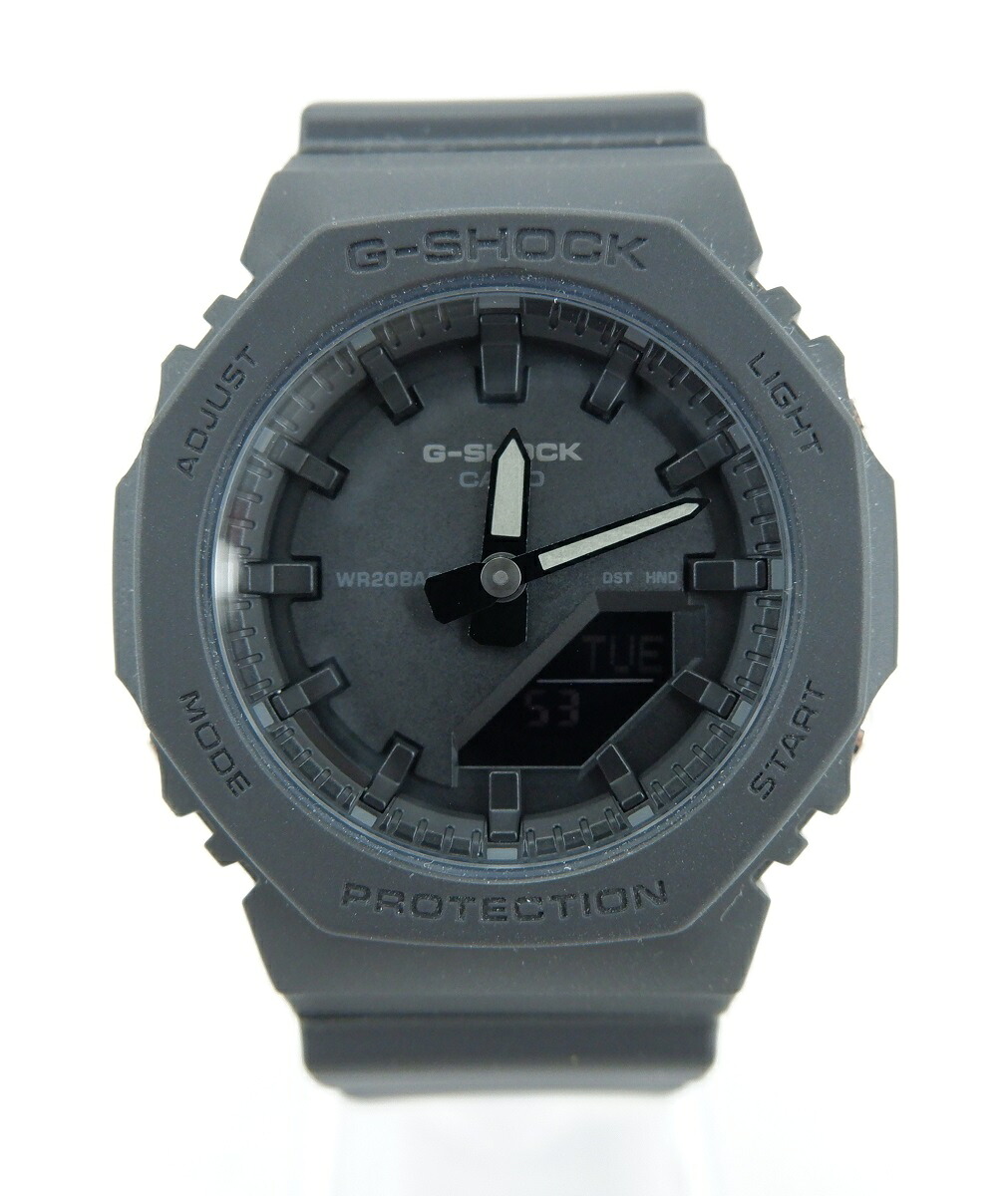 【値下げしました】 G-SHOCK GMA-P2100BB-1AJF ジーショック デジタル アナログ 腕時計 ウォッチ 時計 電池 ブラック CASIO カシオ