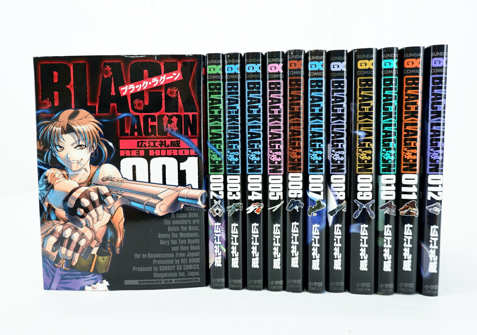 楽天市場】BLACK LAGOON ブラックラグーン 1巻～6巻 セット 全巻 1期