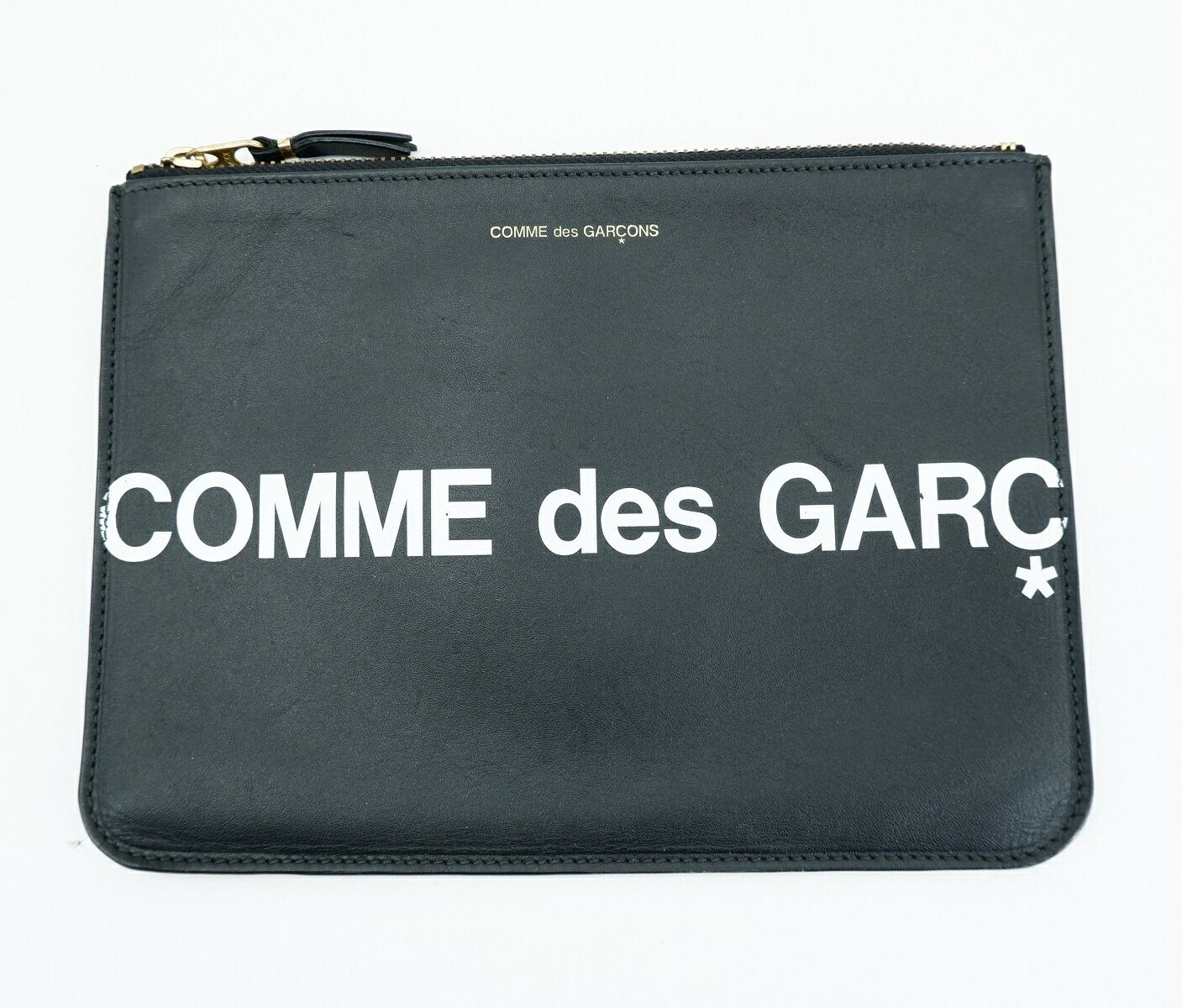 COMMEdesGARCONS  ロゴデザイン トートバッグ　ポーチ付き org.jpg