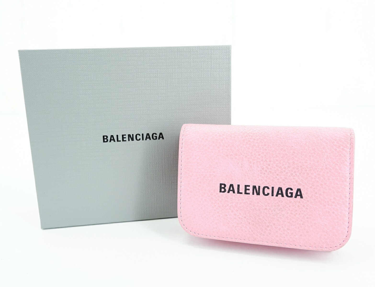 65%OFF【送料無料】 BALENCIAGA 593813 CASH MINI WALLET バレンシアガ