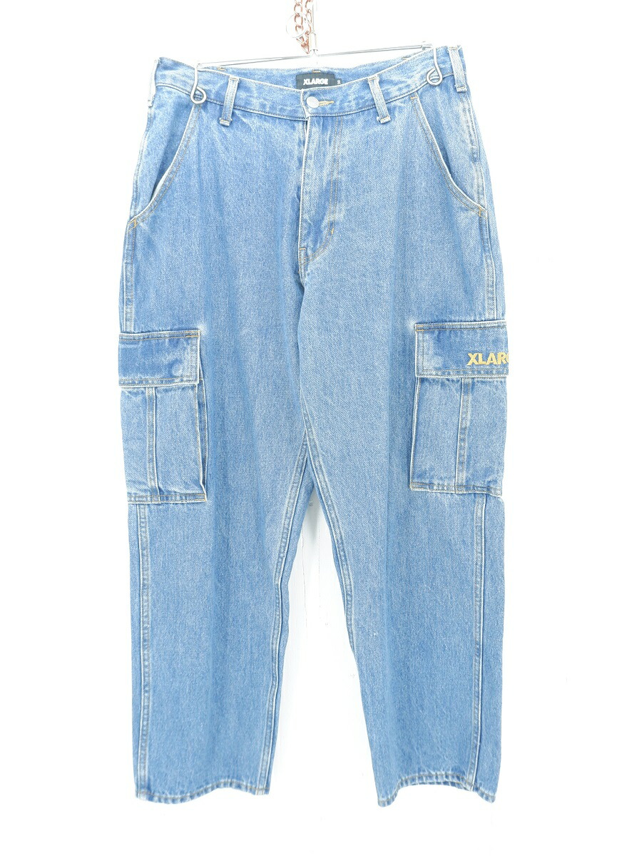 XLARGE BAGGY DENIM PANTS バギー デニム 25ss 新作 XLARGE（エクストララージ）の「BAGGY DENIM PANTS（デニム