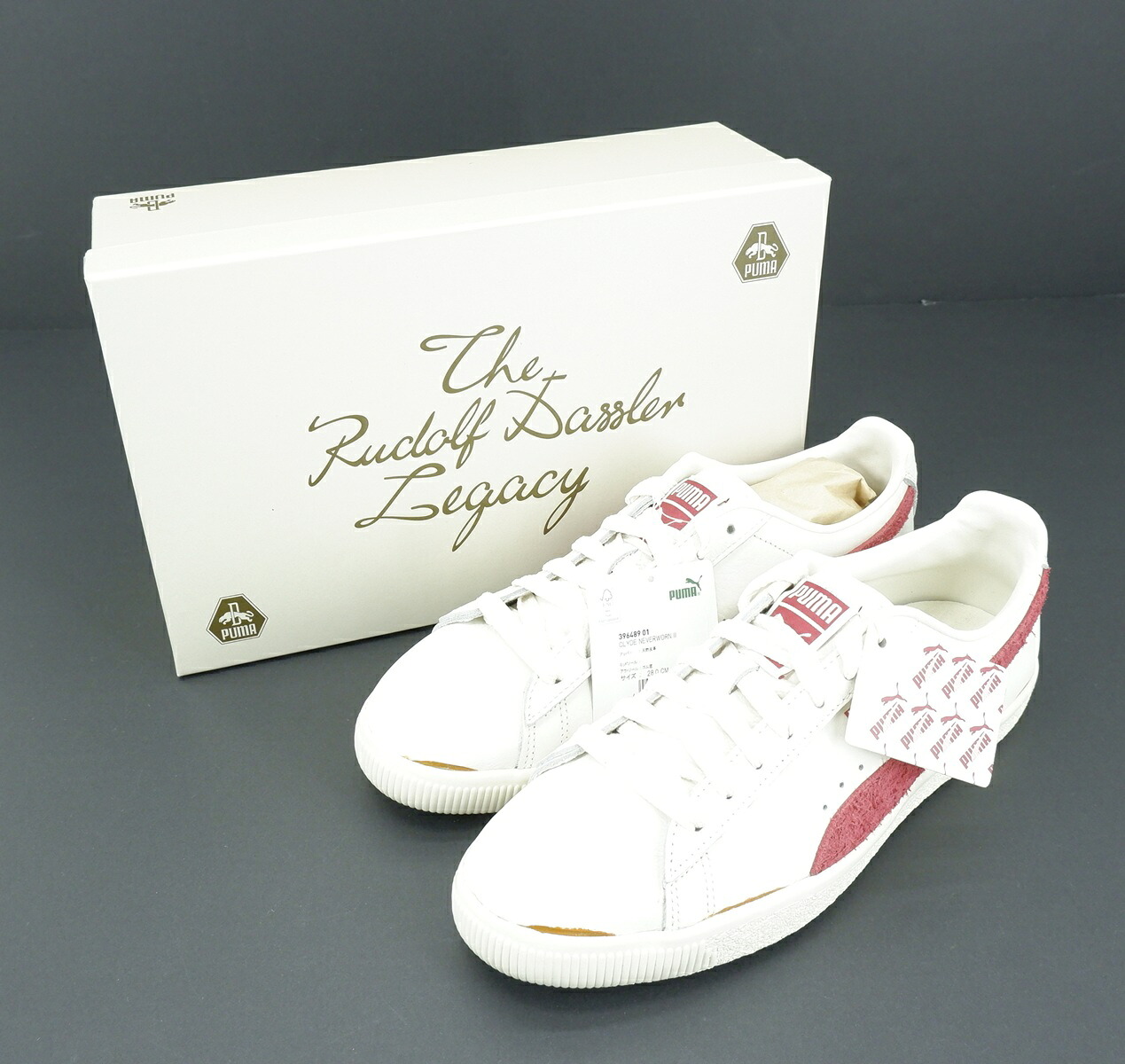 PUMA CLYDE NEVERWORN III size：28cm プーマ クライド ネバーウォーン 3 ローカット スニーカー シューズ 靴 ホワイト 396489-01