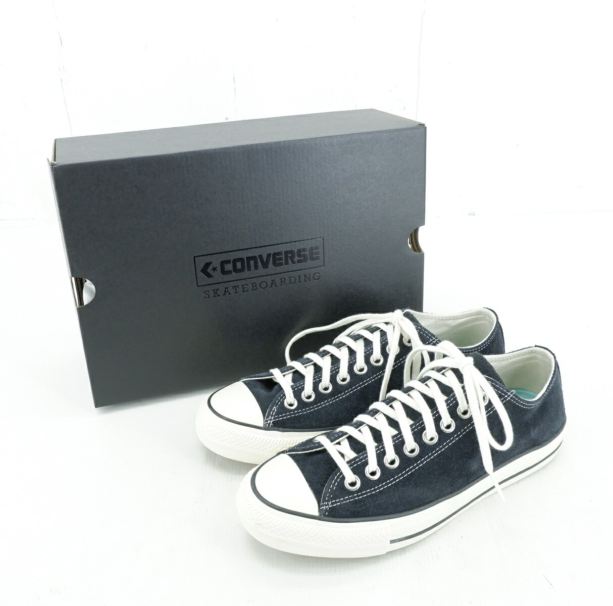 CONVERSE SKATEBOARDING ALL STAR SK OX size：27cm コンバース オールスター スタート ローカット スニーカー シューズ 靴 ブラック×ホワイト 1SE467