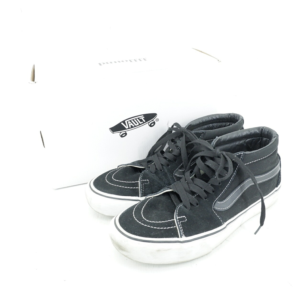 VANS SK8-MID VLT LX size：27糎 ヴァンズ スニーカー シューズ 靴 黒いこと VN0A7TNH2D91