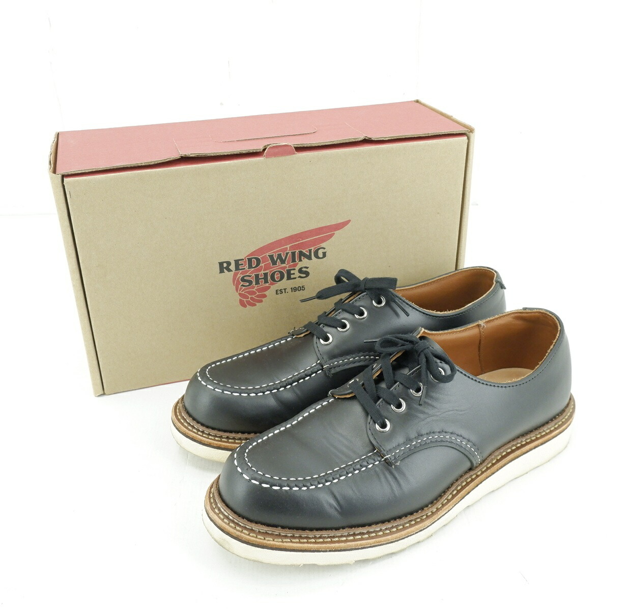 楽天市場】REDWING レッドウィング オックスフォード ワーク シューズ