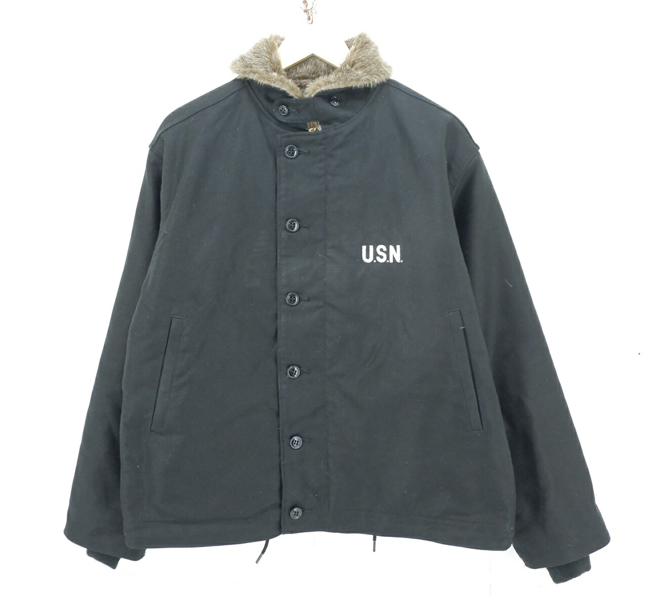 N1ジャケット　HOUSTON HOUSTON ヒューストン デッキジャケット N-1 DECK JACKET - TAN