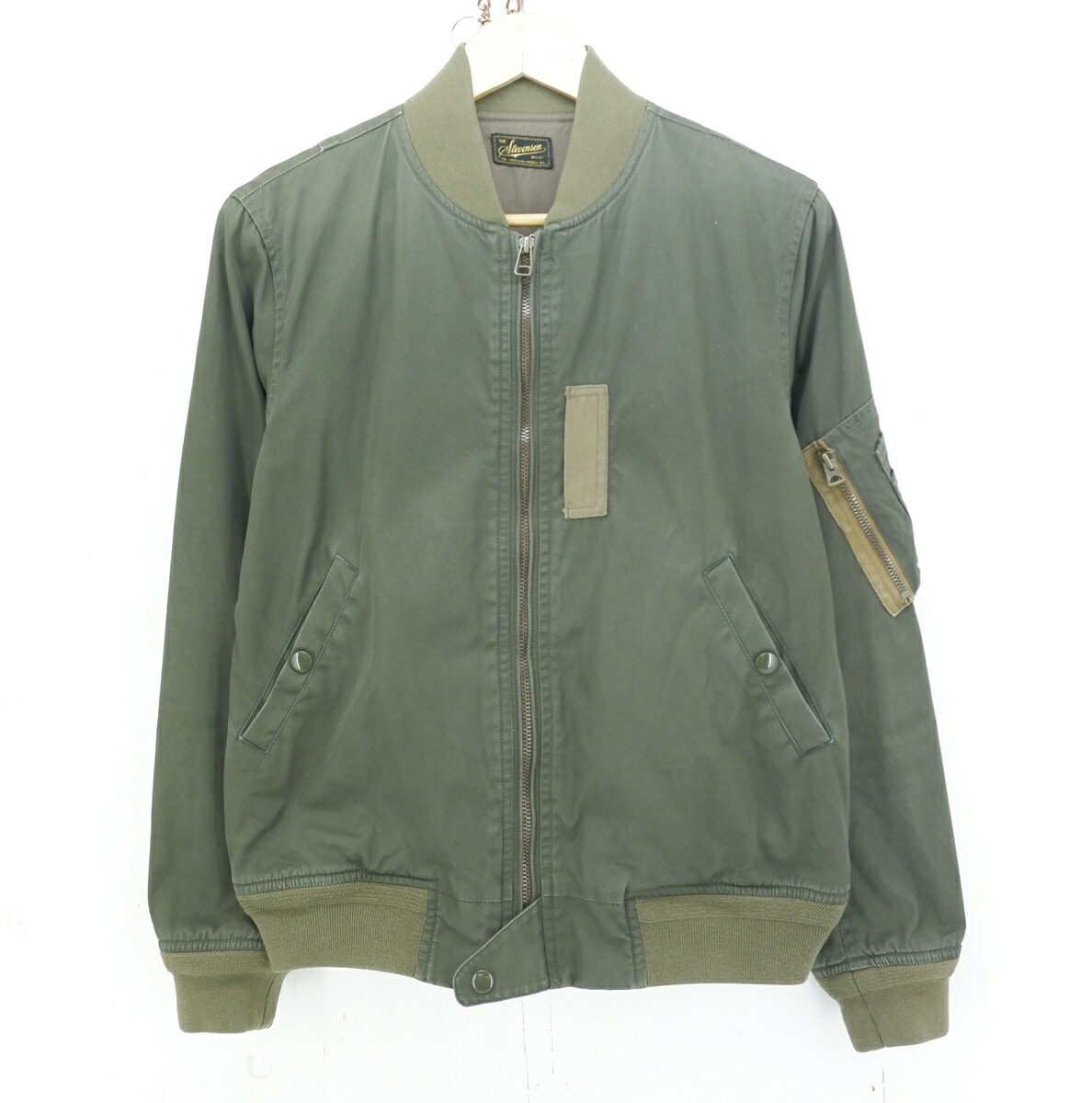 【かいじゆう 】STEVENSON OVERALL フライトジャケット 中古・古着通販】The Stevenson Overall Co. (スティーブンソン