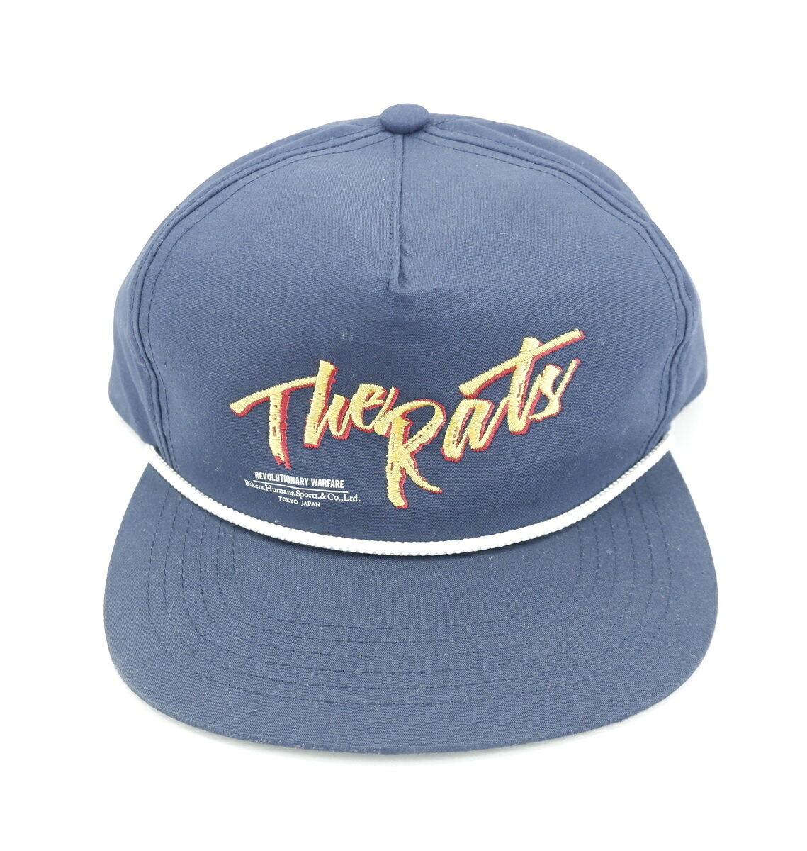 ⭐︎新品⭐︎ ラッツ RATS キャップ WAY OF LIFE ASH GOLD RATS - EMBROIDERY CAP 