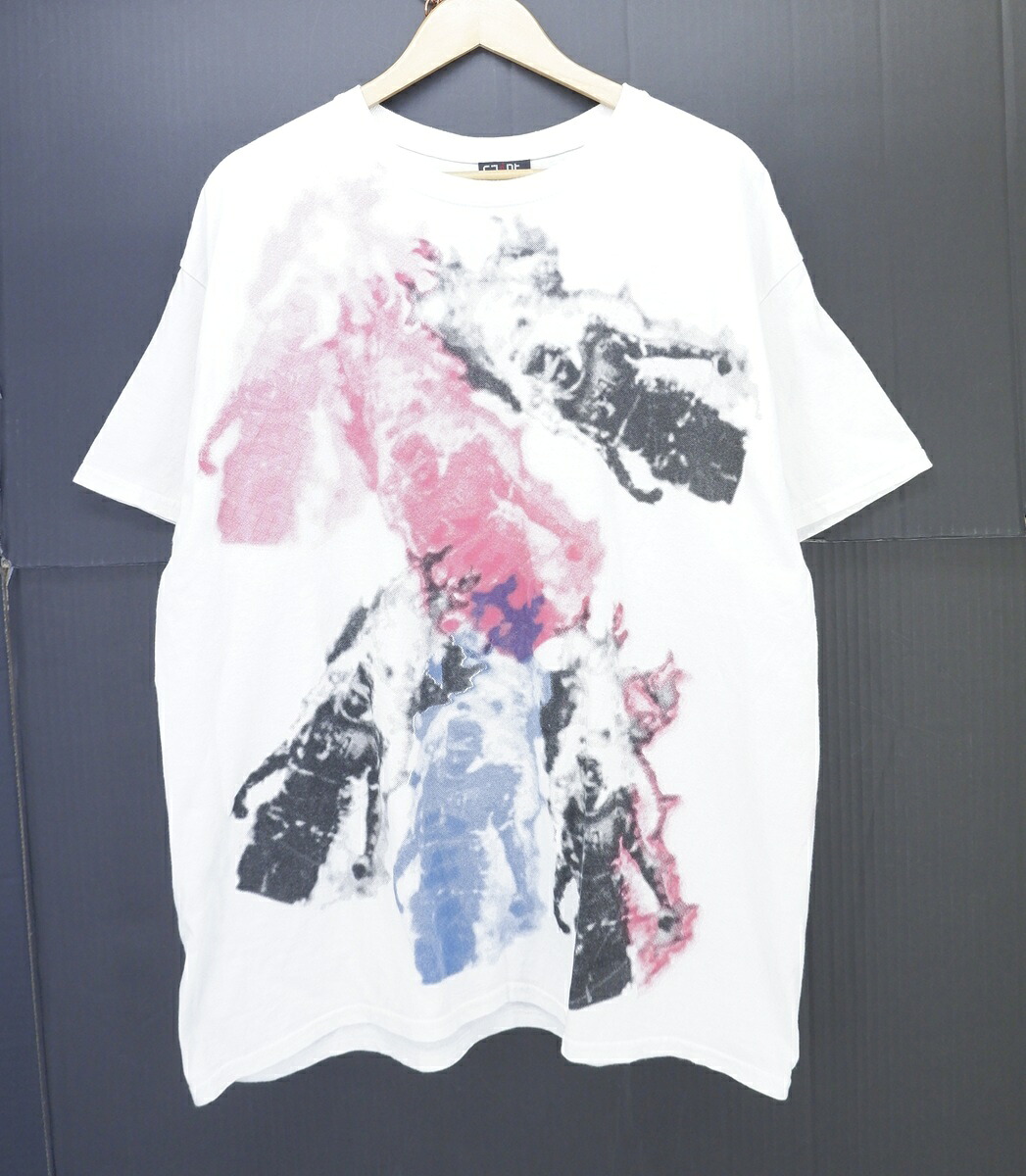 SAINT MICHAEL × TOKYO OLYMPICS 20AW S/S PRINT Tee size：L/XL セントマイケル 東京オリンピック グラフィック プリント 半袖Tシャツ ホワイト ST-CALI-003 Made in Japan