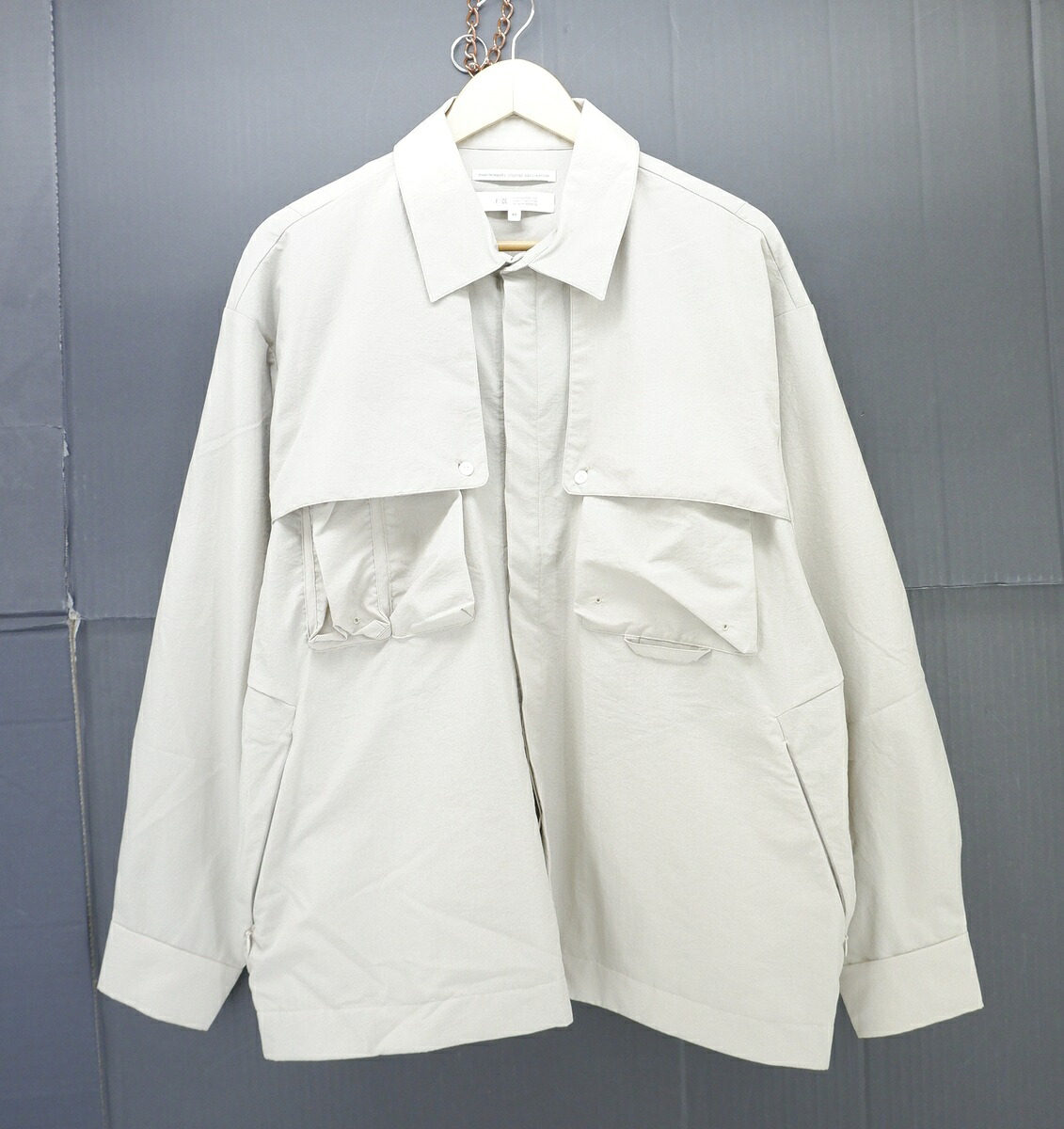 F/CE. L/S VENTILATING TECH SHIRT size：M エフシーイー ベンチレーティング テック プルオーバー 長袖プルオーバー ベージュ FPA07231M0001