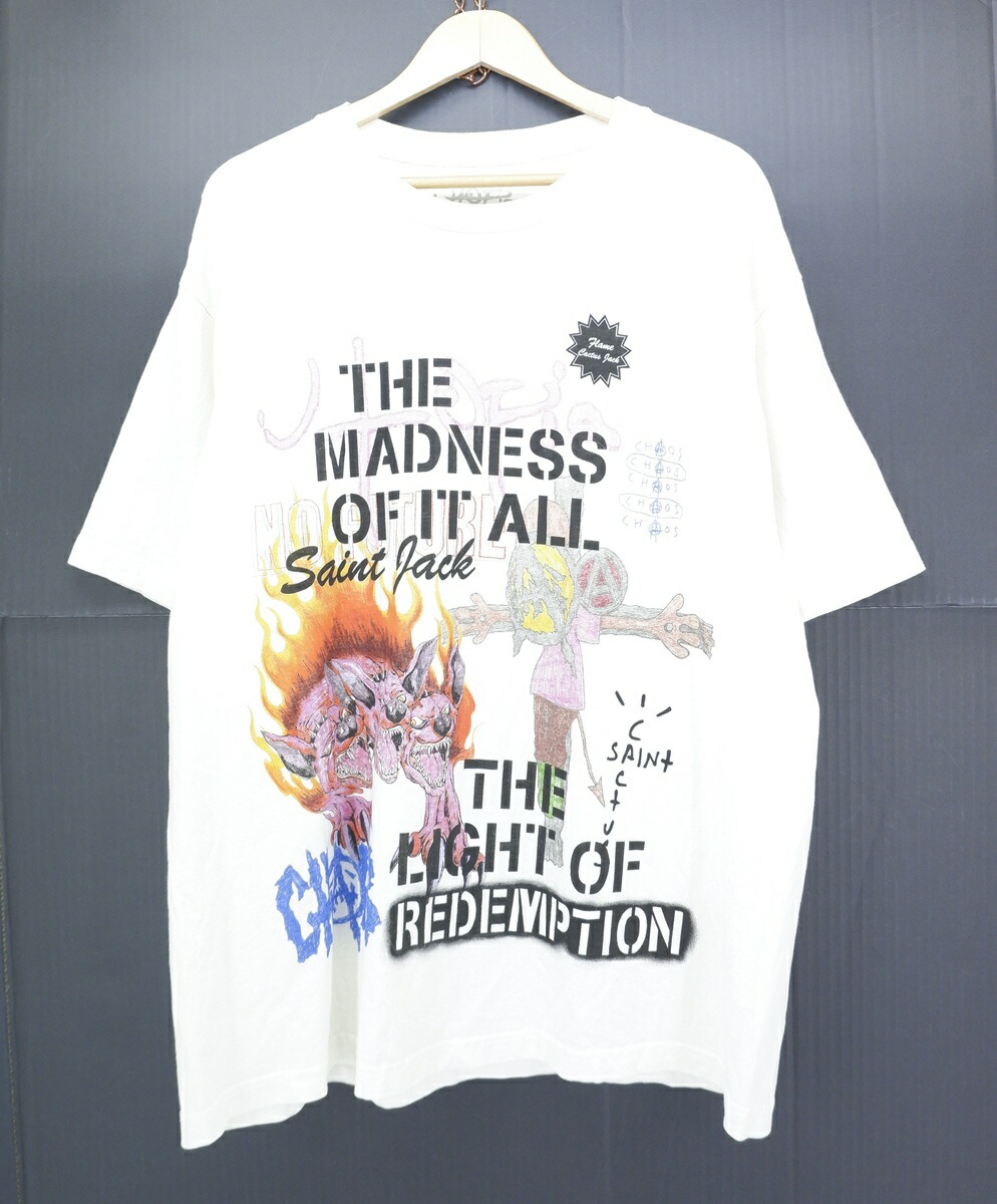 楽天市場】【中古品】【メンズ】 TRAVIS SCOTT×SAINT MICHAEL