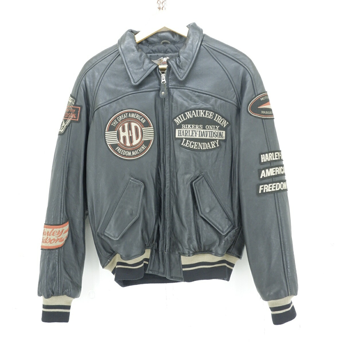 ハーレーダビッドソン　ヴィンテージライダースジャケット 楽天市場】【ajito】Happyend ハッピーエンド Harley-Davidson