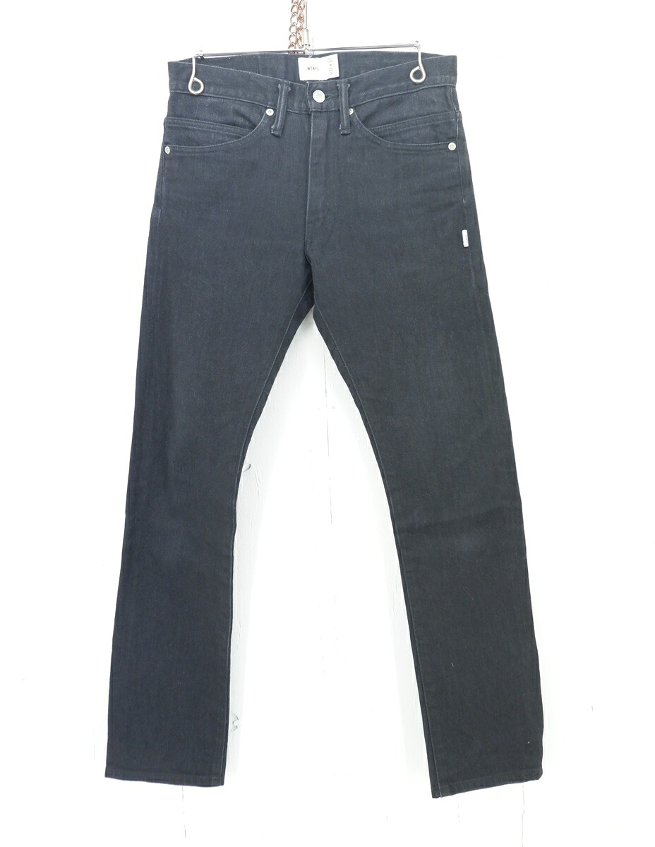 WTAPS 19SS BLUES VERY SKINNY DENIM PANTS size：S ダブルタップス ブルース ベリー スキニー デニムパンツ ジーンズ ブラック 191TQDT-PTM02 Made in Japan｜浪漫遊　店
