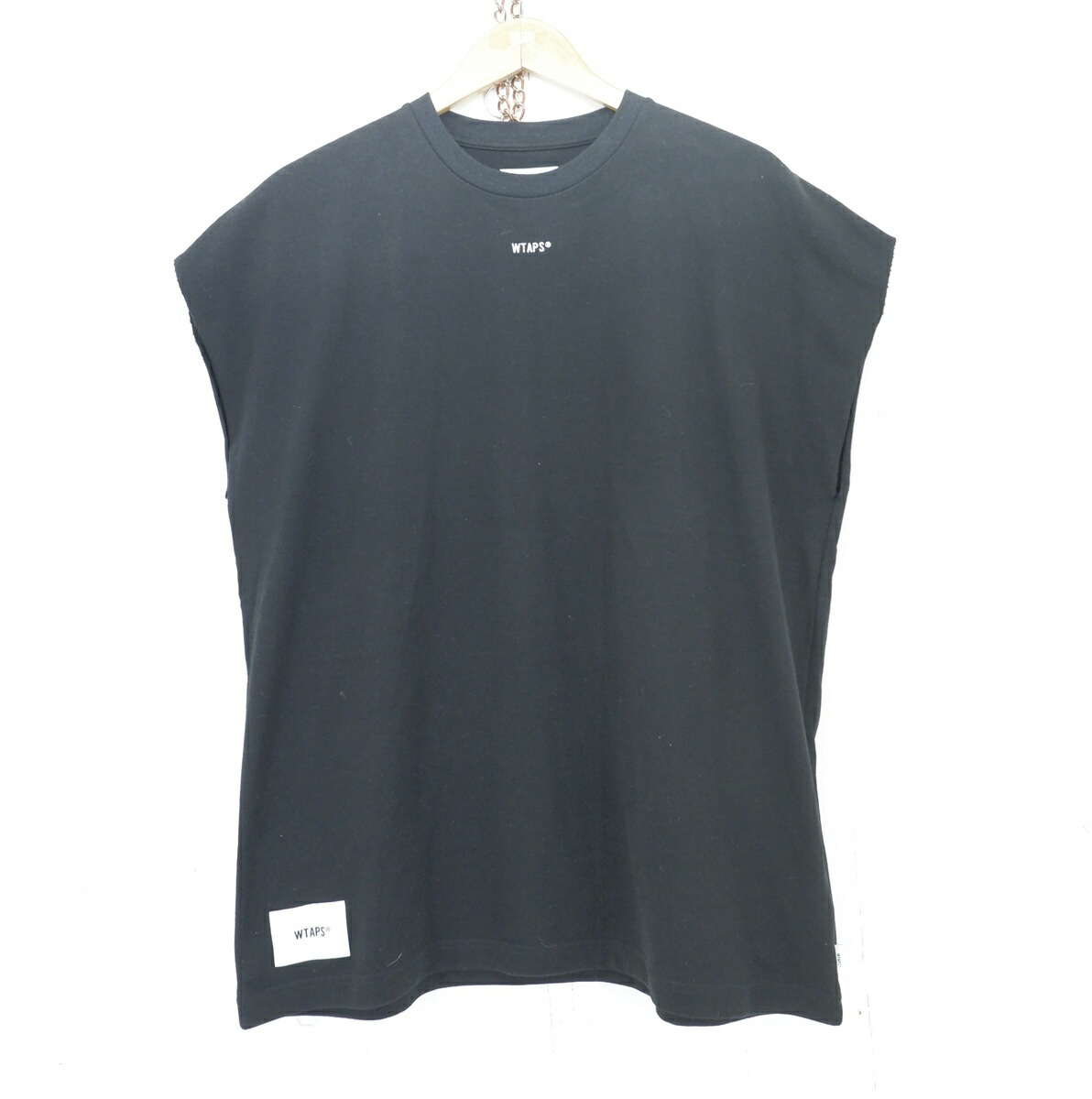 【引き下げしました】WTAPS 25SS BC TANK TOP size：M ダブルタップス 貯蔵タンクとっ始め 衣袂受け答え ノースリーブ ティーシャツ トップス 切りっぱなし 黒いこと 251ATDT-CSM30 Made インチ Japan