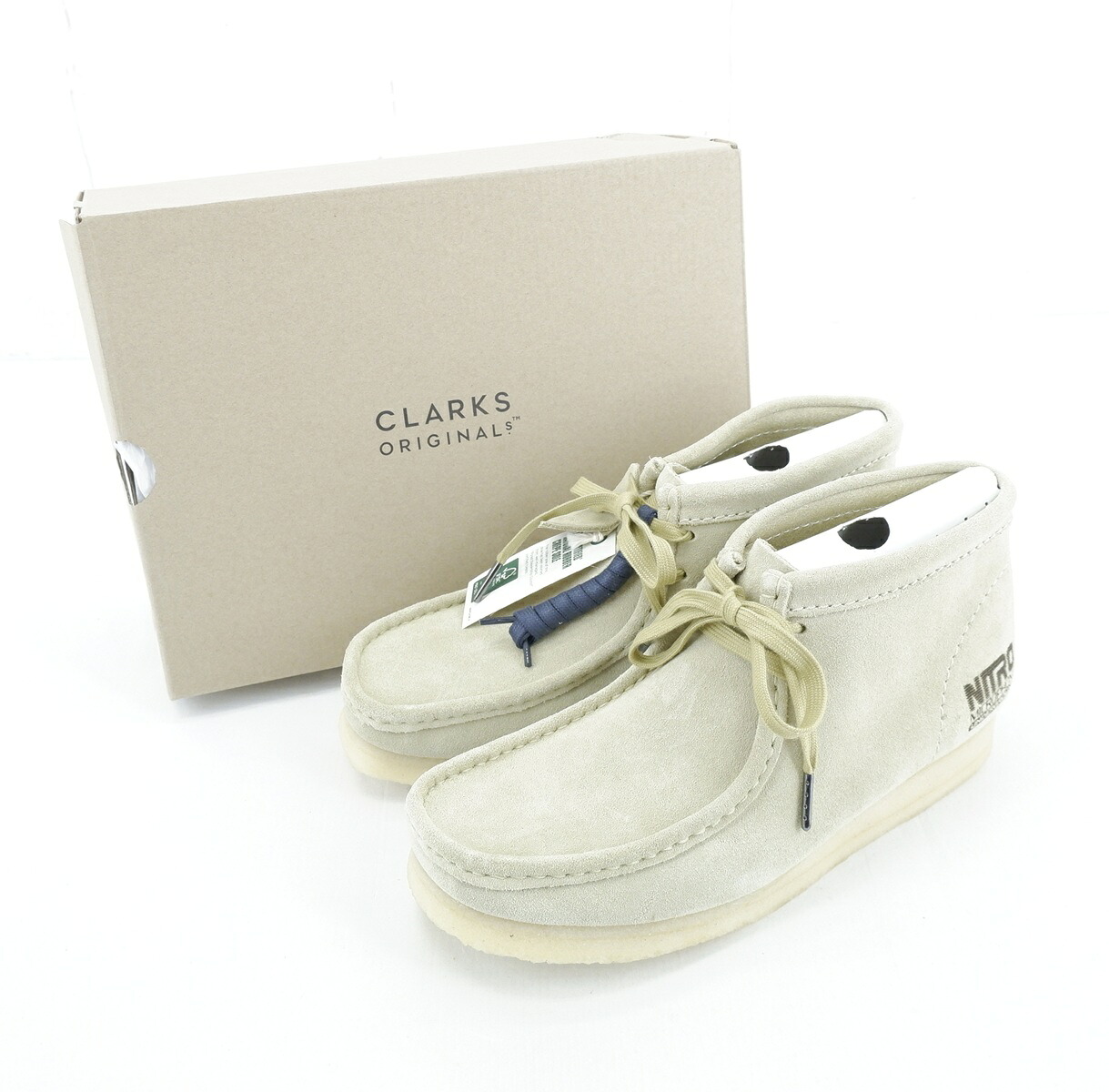 CLARKS ORIGINAL × NITRO MICROPHONE UNDERGROUND WALLABEE BOOTS size：26cm クラークス オリジナルズ ニトロマイクロフォンアンダーグラウンド コラボ ワラビー スエード ブーツ シューズ 靴 メープルスエード 26155516 21,000円